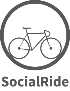 SocialRide Logo mit Text
